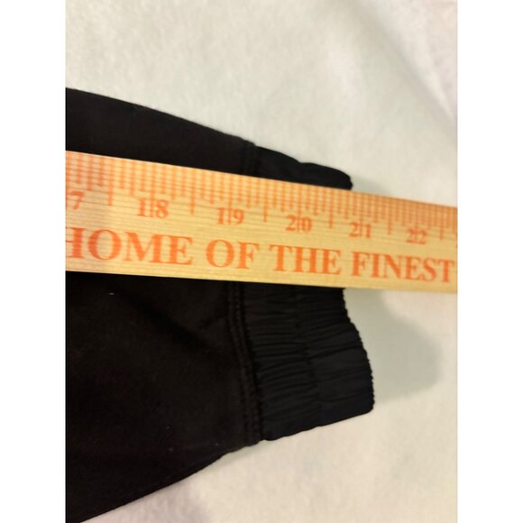 Athleta Womens Black Long Sleeve Drawstring Waist Tunic Top L - Picture 8 of 14